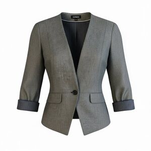 Express Women's Charcoal Blazer